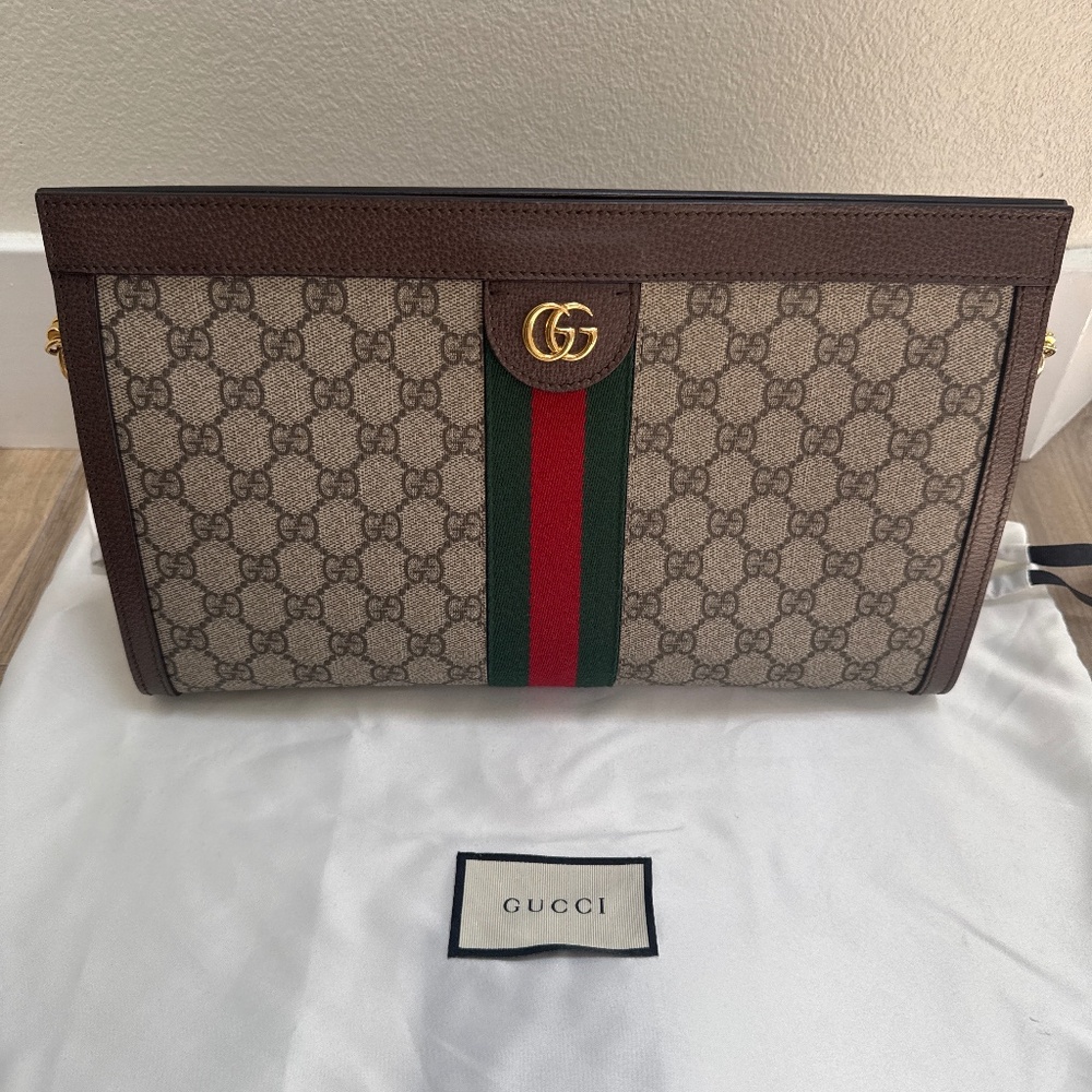 Gucci Ophidia GG Large Shoulder Bag!